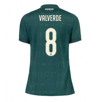 Real Madrid Federico Valverde #8 Maglia Gara Trasferta Repliche 2026-27 Donna Maniche Corte